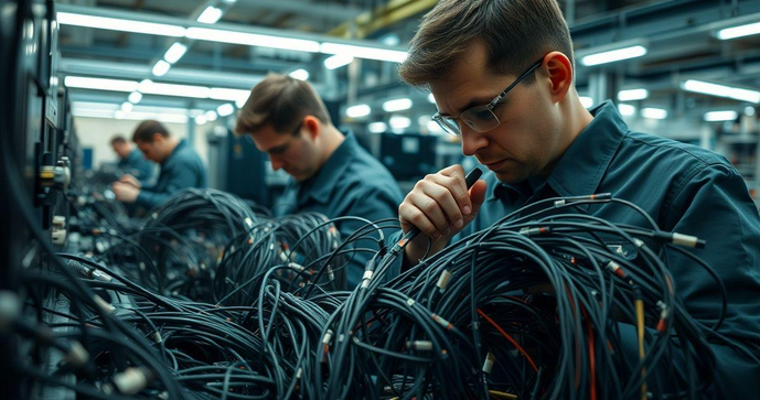 Fabricação de Chicotes Elétricos: O Segredo por Trás da Conexão Perfeita Fabricação de Chicotes Elétricos: O Segredo por Trás da Conexão Perfeita