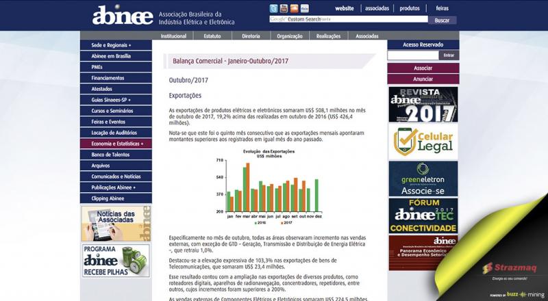 Balança Comercial – Janeiro-Outubro/2017