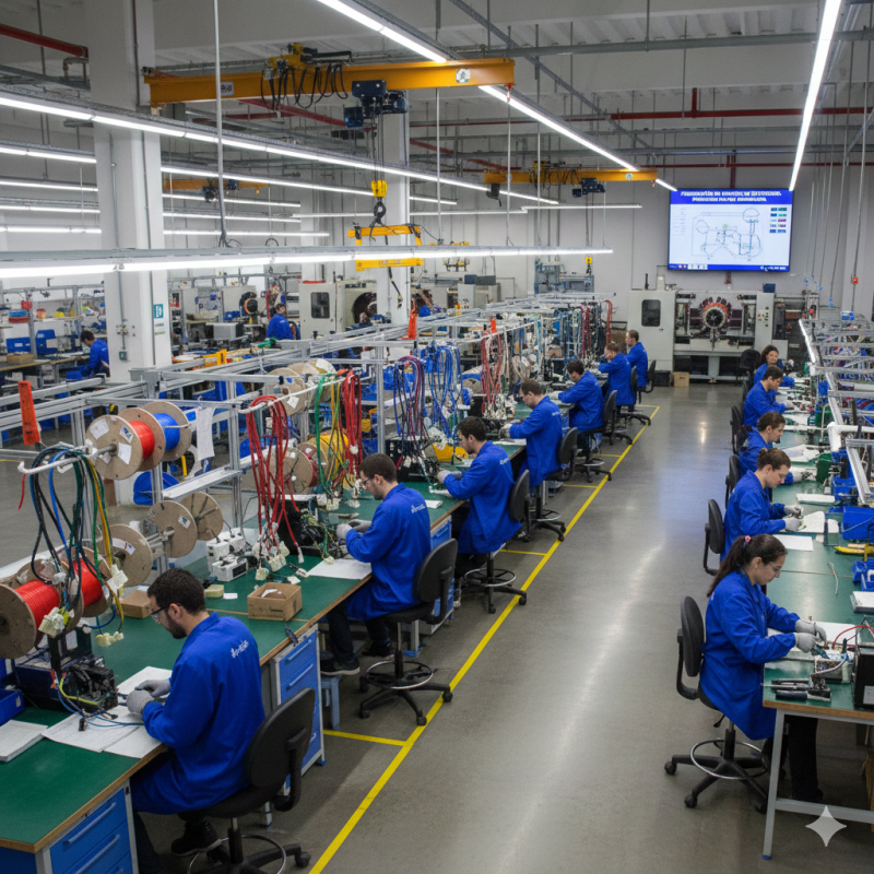 Fabricação de Chicotes Elétricos: O Segredo por Trás da Conexão Perfeita