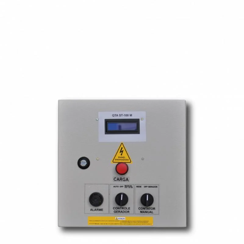 Painel de comandos elétricos industriais