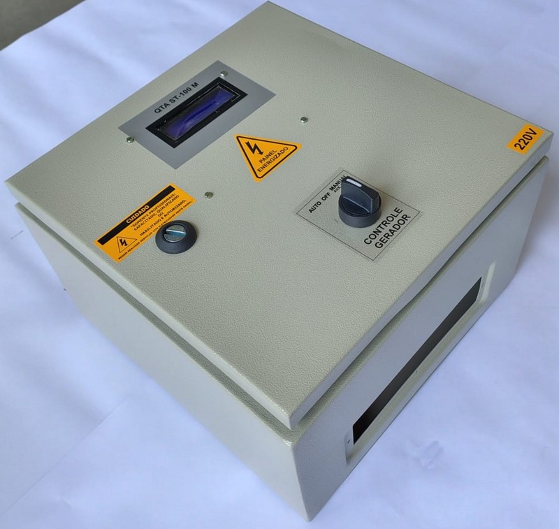 Quadro De Transferência Automática St100m 100a Trif/bif 220v Quadro De Transferência Automática St100m 100a Trif/bif 220v