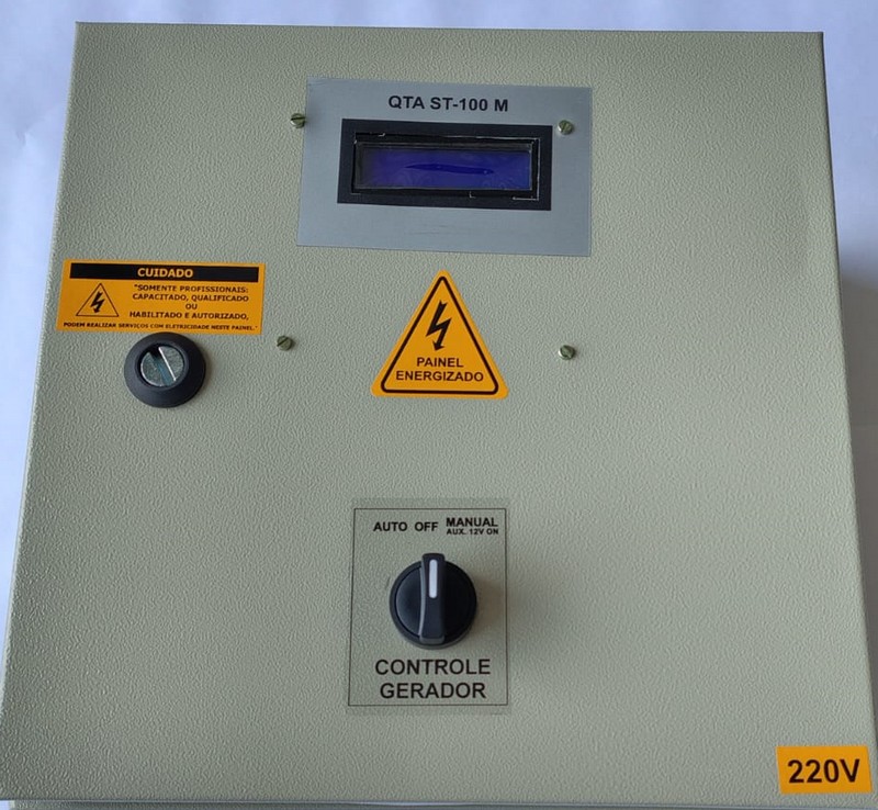 Quadro De Transferência Automática St100m 100a Trif/bif 220v Quadro De Transferência Automática St100m 100a Trif/bif 220v